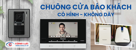 Phân phối lắp đặt chuông cửa báo khách